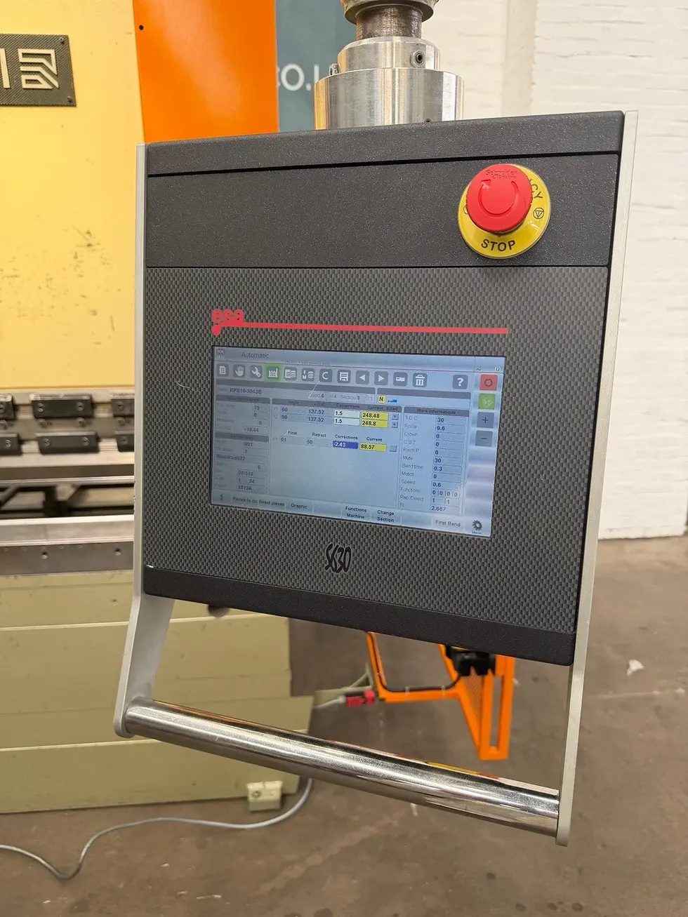 Thumbnail: SAFAN CNC L 80 25 TSI Hydraulic Pressbrake