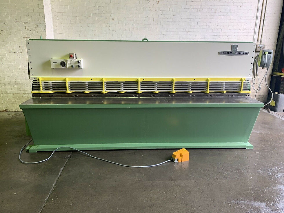 Thumbnail: Elga Hydrashear 3m Hydraulic Sheet Metal Guillotine