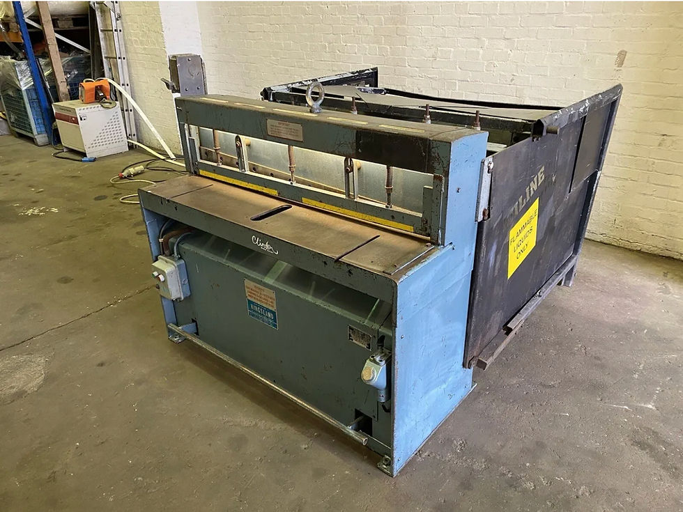 Thumbnail: Keetona 1250mm Sheet Metal Guillotine