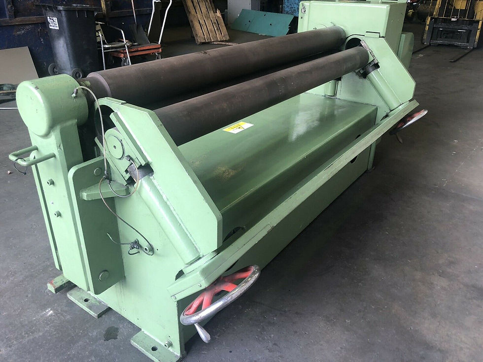 Thumbnail: Keetona Powered Sheet Metal Bending Slip Rolls