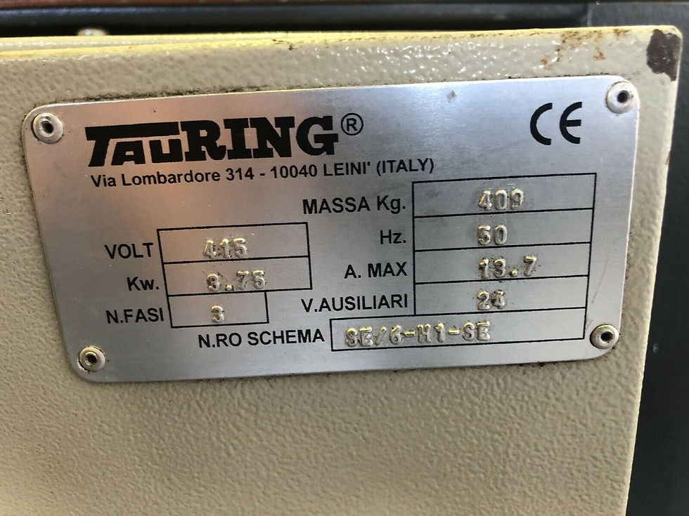 Thumbnail: Tauring Alpha 40 Section Bending Rolls