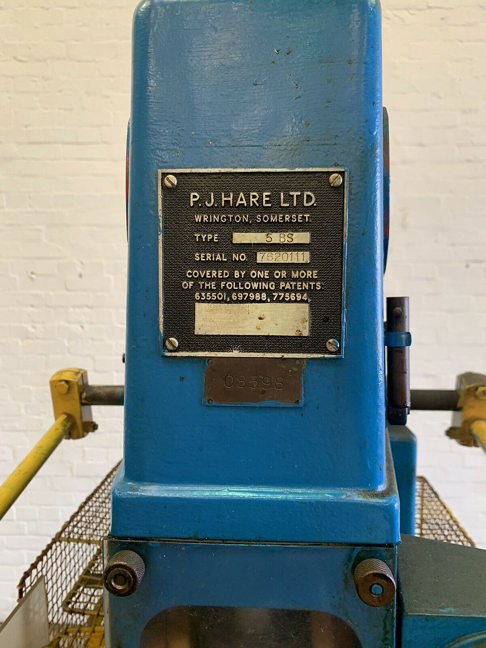 Thumbnail: Hare 5 BS Hydraulic High Speed Press