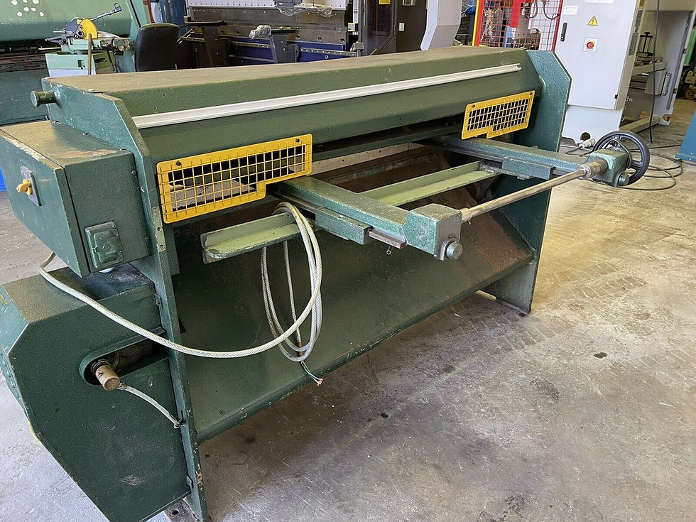 Thumbnail: Press & Shear 1.5m Mechanical Sheet Metal Guillotine