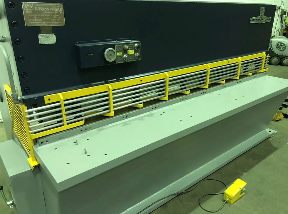 Thumbnail: Elga Hydrashear Hydraulic Sheet Metal Guillotine