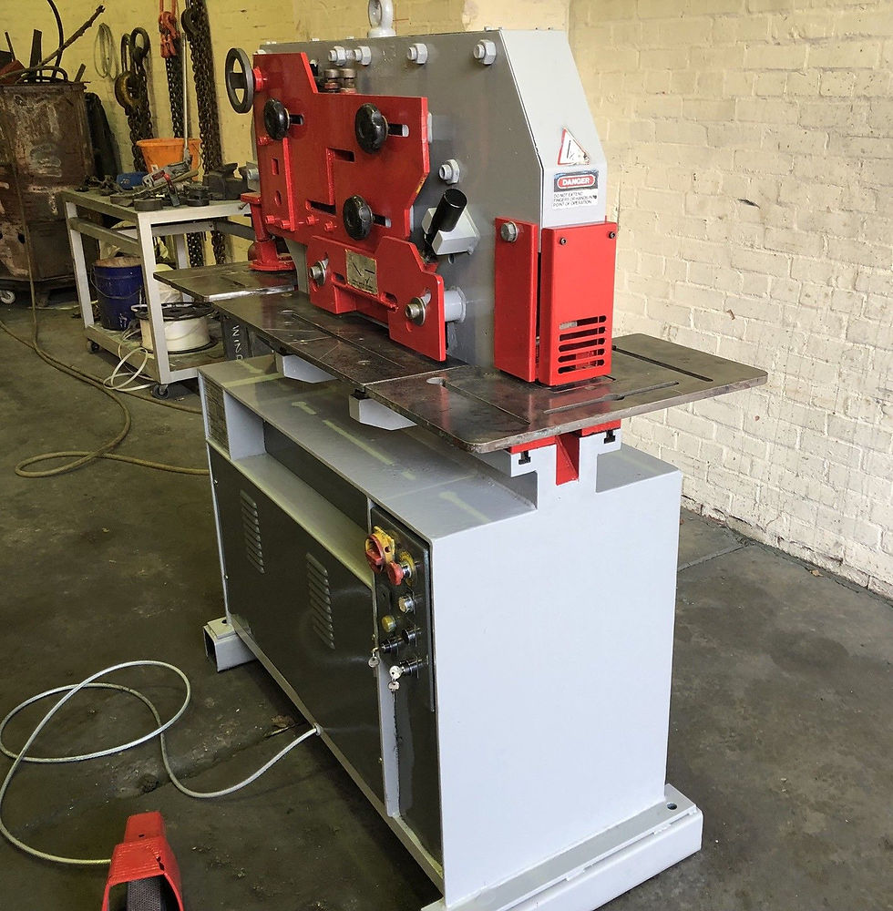 Thumbnail: Kingsland 45XA Hydraulic Universal Iron Worker