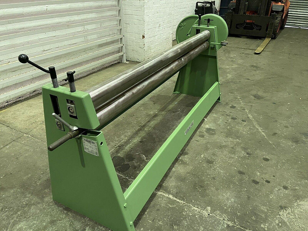 Thumbnail: Edwards 2m Manual Bending Slip Rolls
