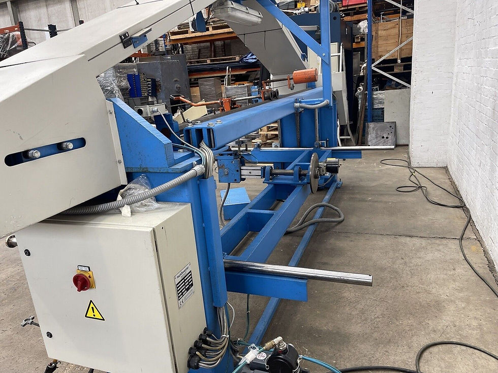 Thumbnail: Kuhlmeyer Model ZBS 2 Twin Long Belt Grinding Machine