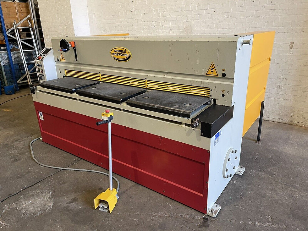 Thumbnail: Morgan Rushworth Sheet Metal Guillotine