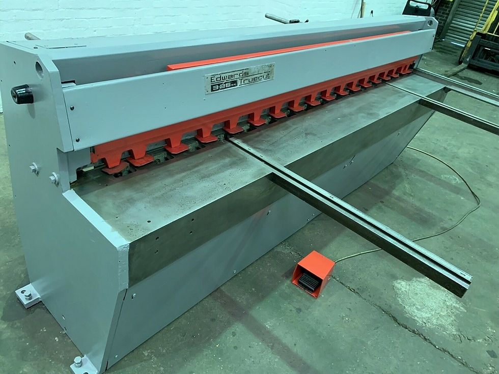 Thumbnail: Edwards Truecut DD Sheet Metal Guillotine