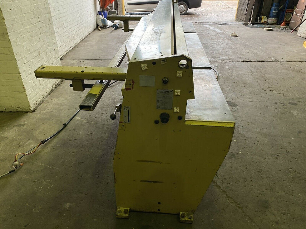 Thumbnail: Edwards Pearson 3m Sheet Metal Guillotine