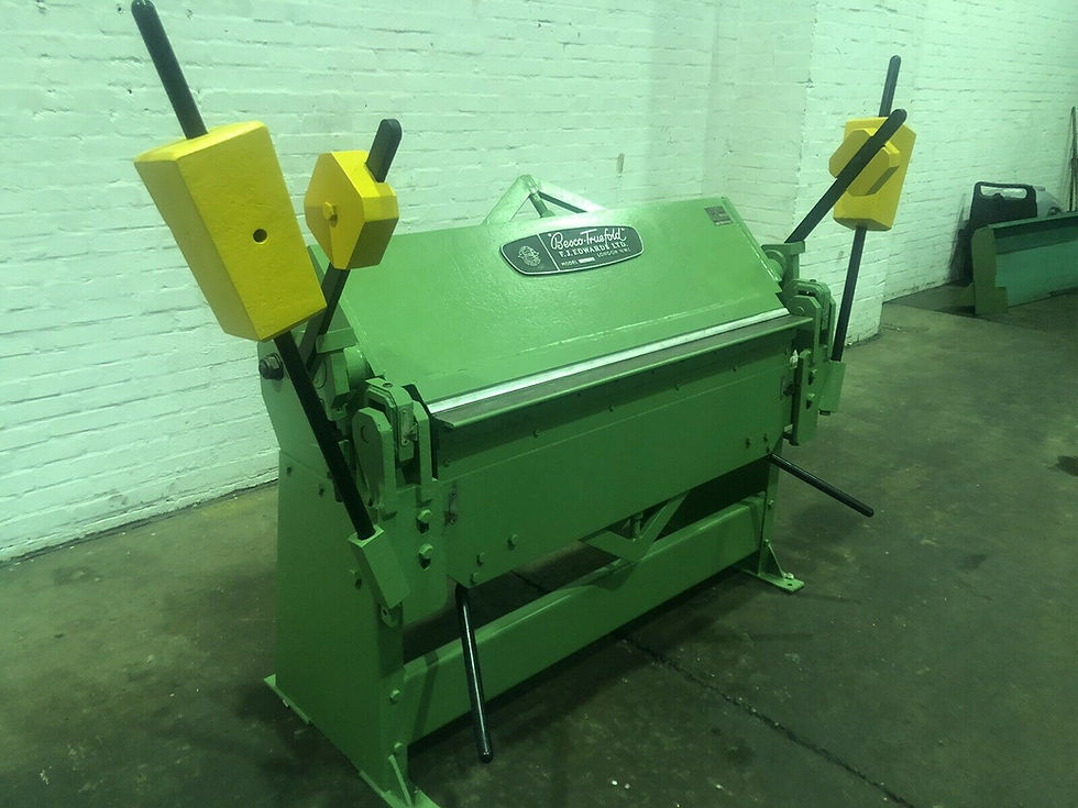 Thumbnail: Edwards Besco Truefold 4ft Manual Folder