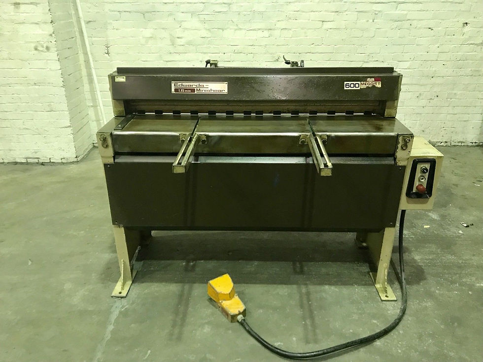 Thumbnail: Edwards Minishear Mechanical Guillotine
