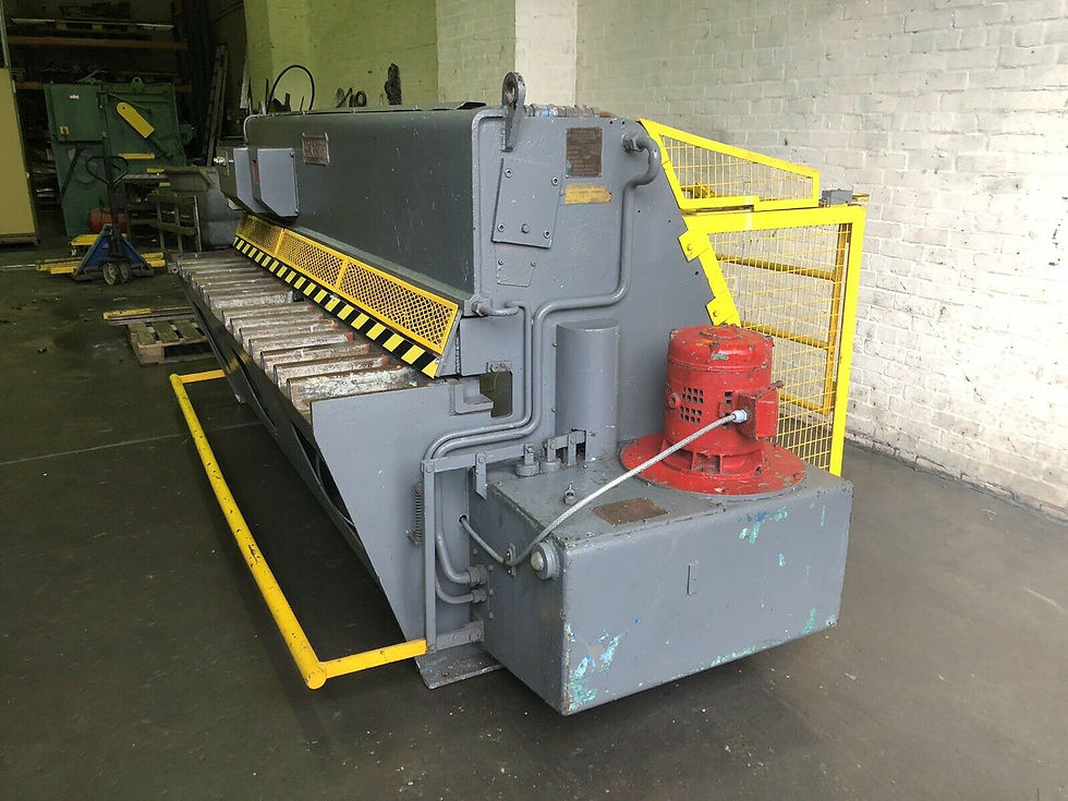 Thumbnail: Pearson Hydraulic 2.5m Sheet Metal Guillotine