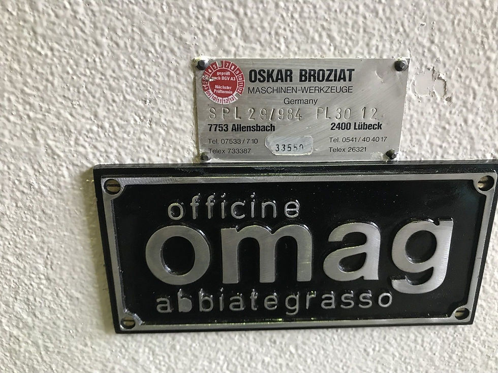 Thumbnail: Omag Hydraulic Pressbrake 1500mm x 30t