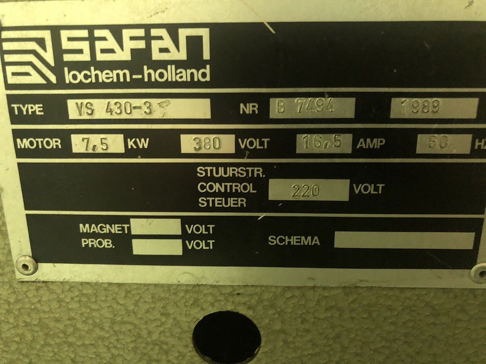 Thumbnail: Safan Hydraulic Guillotine  4.3m x 3mm