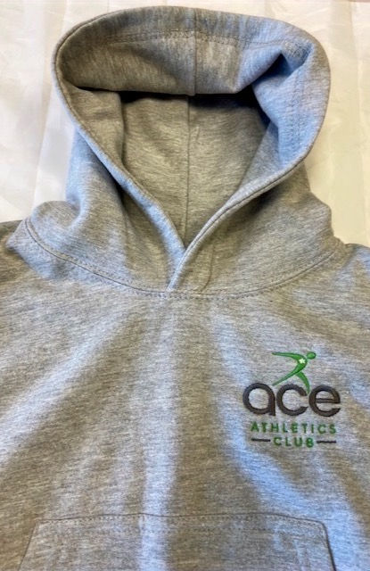 Thumbnail: Light Grey Hoodie with Ace Logo Ladies