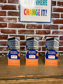 3 Boston Family Resource brochures designed by CPLAN to help parents navigate BPS.