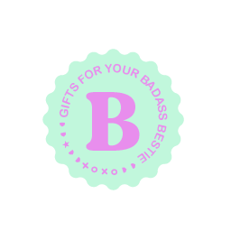 Badabee logo mint & bubblegum