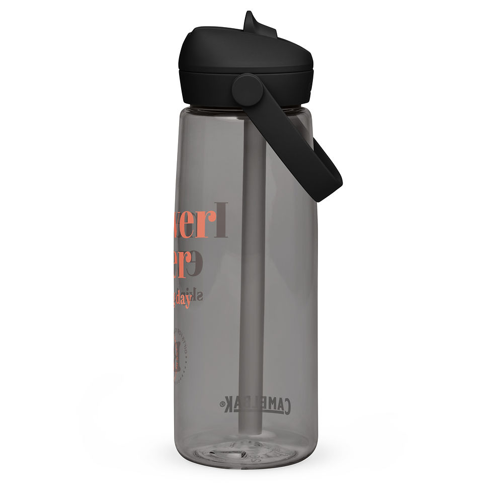 Thumbnail: Flip straw water bottle " I never ever..."