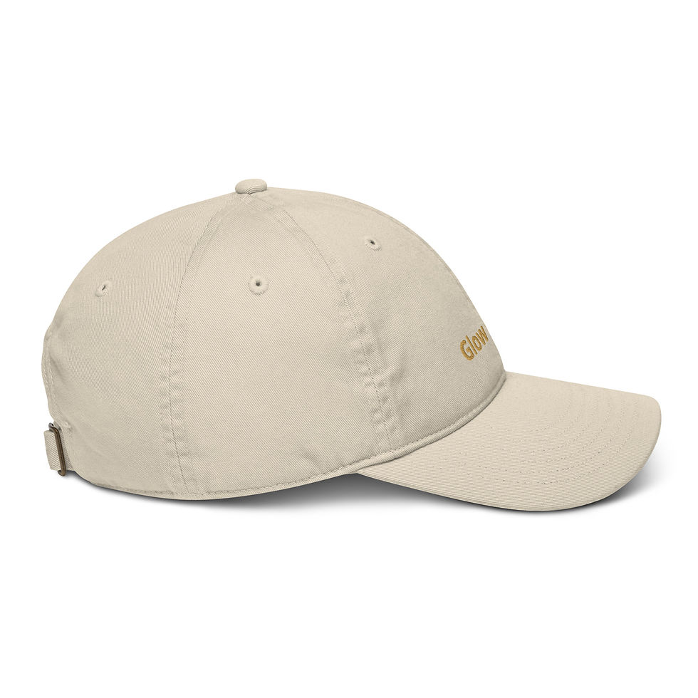 Thumbnail: Organic dad hat "Glow Getter"