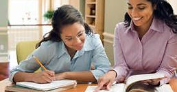 black mom homeschooling teen girl.jpeg