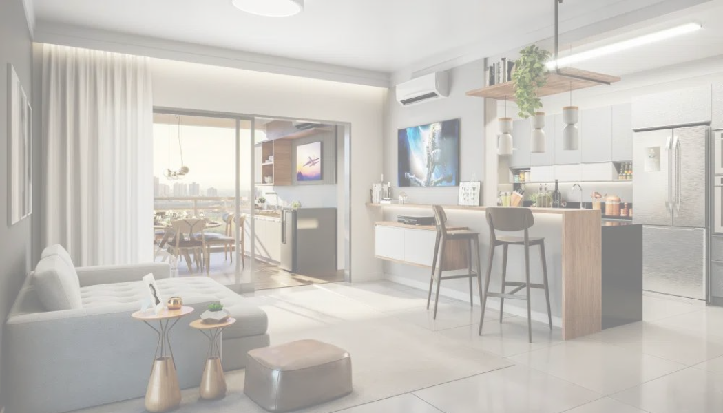 Cozinha + Sala Integrada