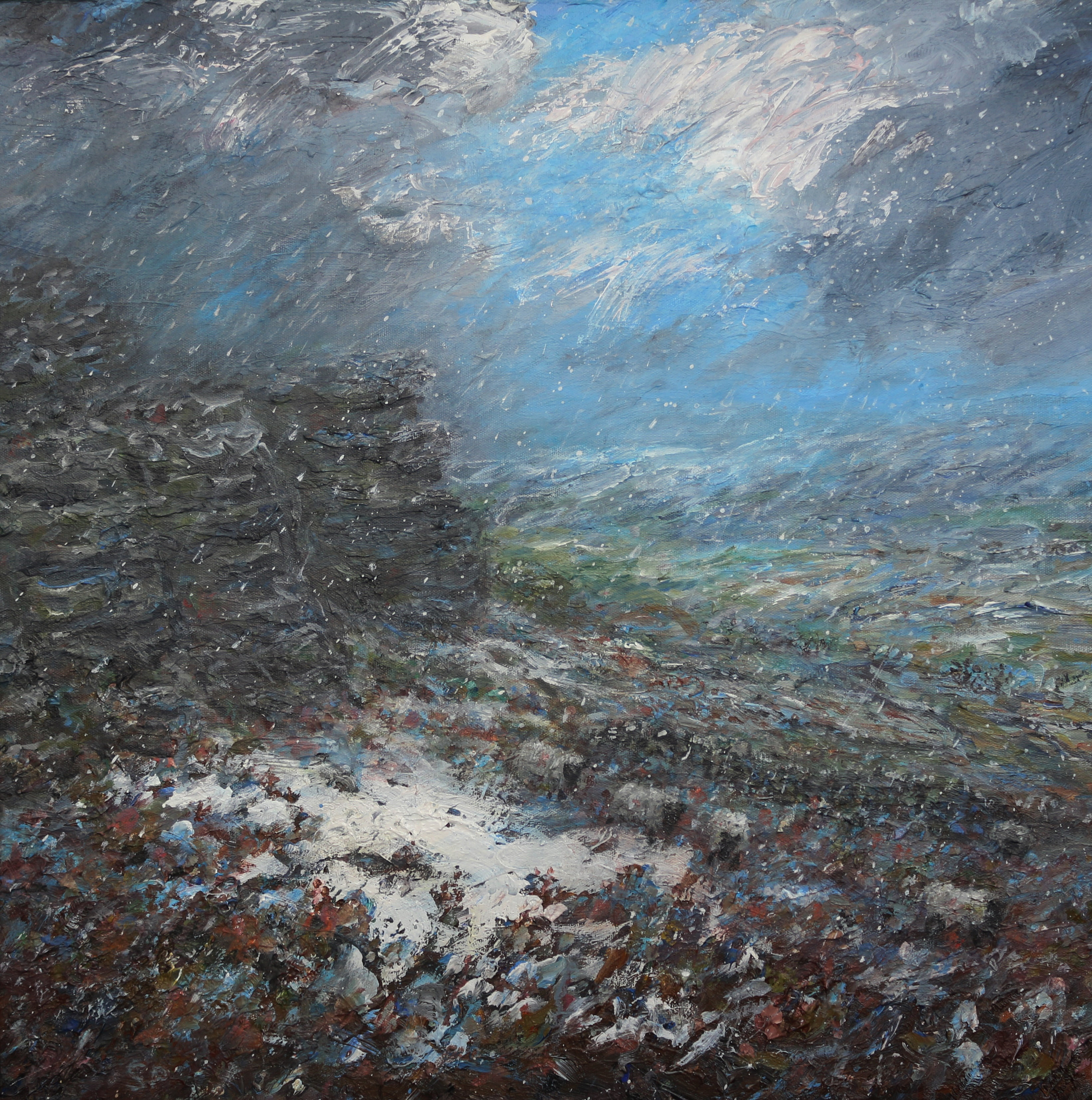 Sheep by snowy edge 60x60cm - Copy (2).jpg