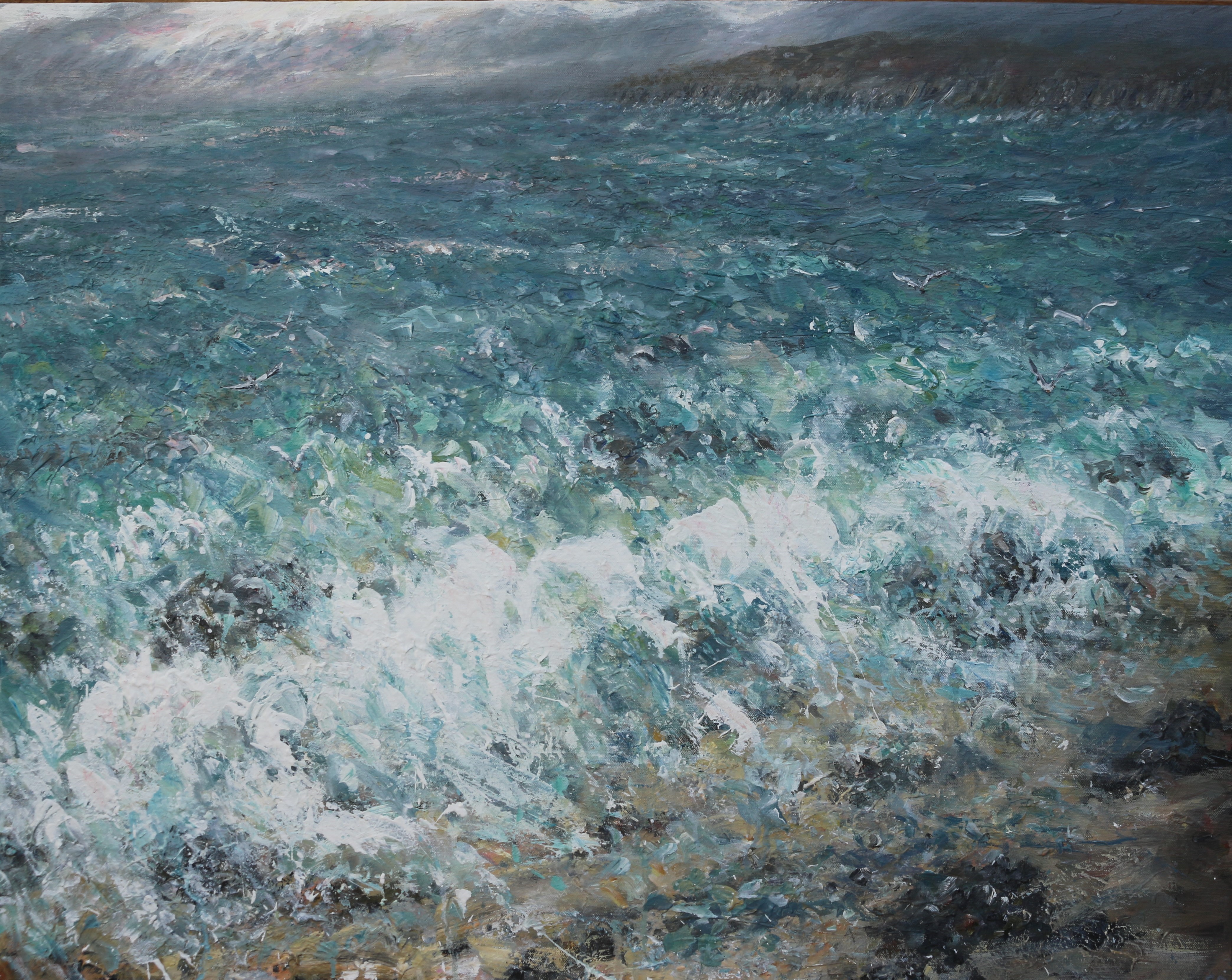 Brightening up 72x92cm