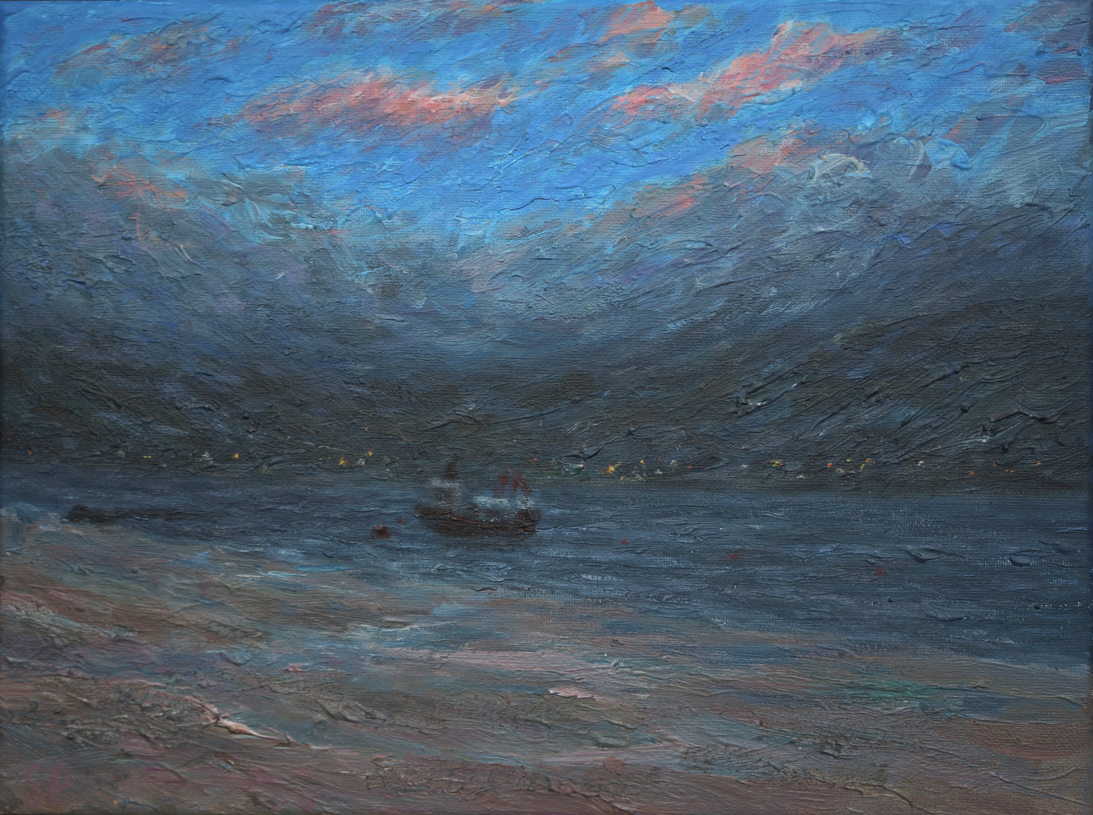 Aberdovey esturary 30x40cm