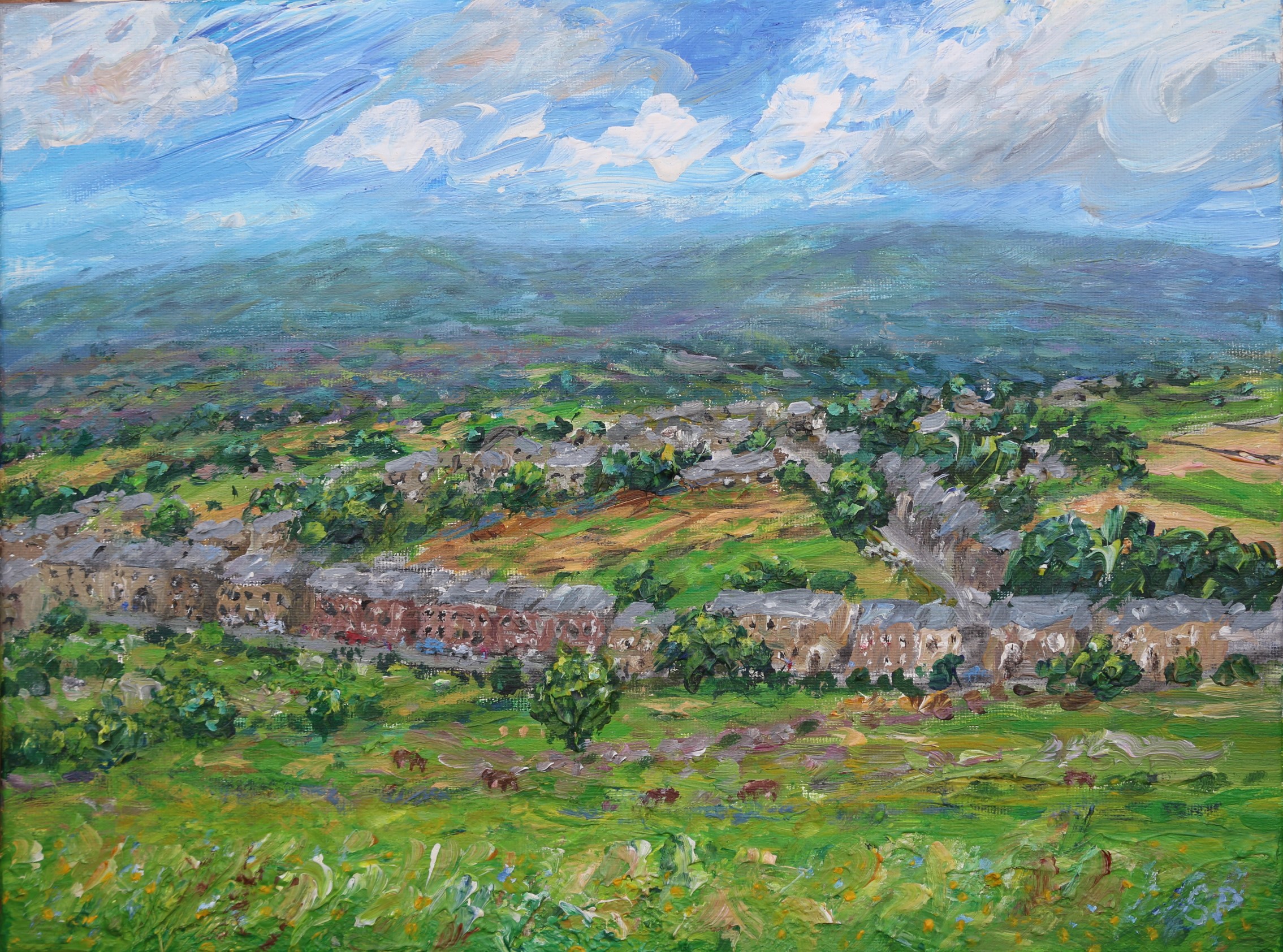 Padfield from Redgate 30xc40cm
