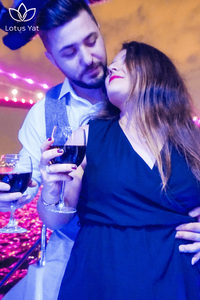 surprise proposal on a yacht at Bosphorus, Istanbul
