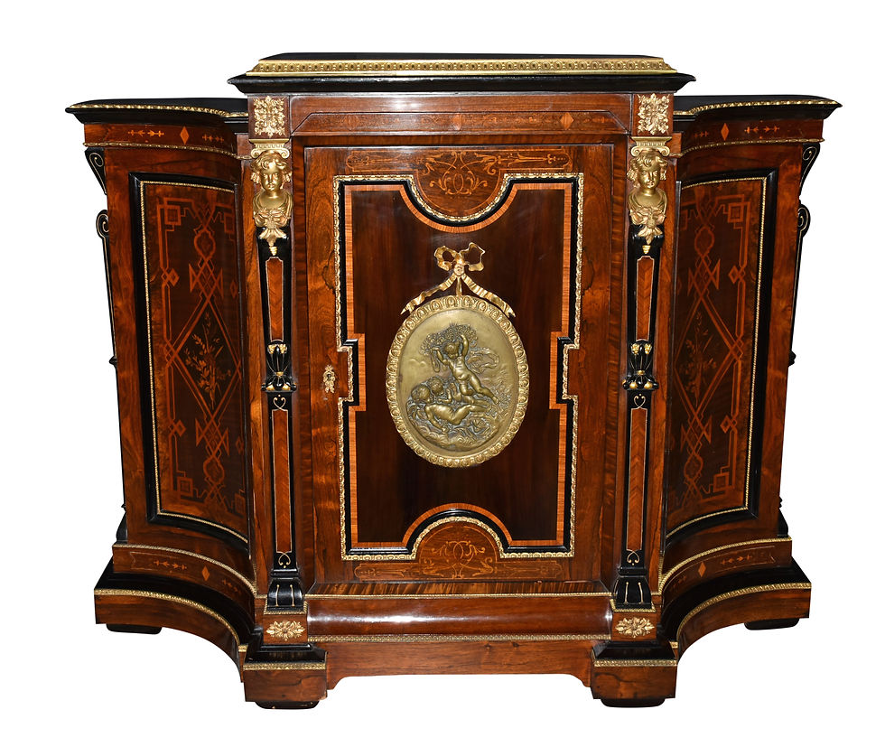 Thumbnail: Renaissance Credenza by Pottier & Stymus French Polished Condition