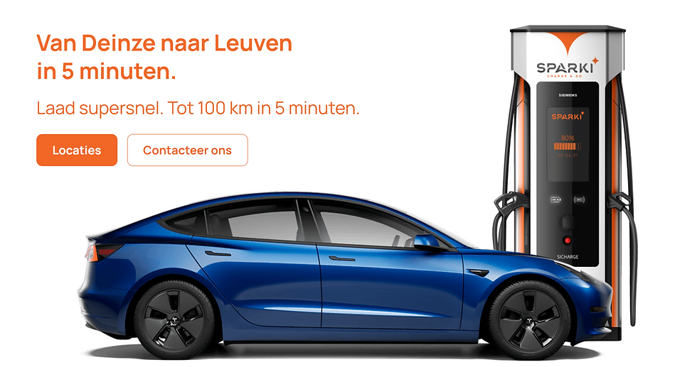 Ethias en Wallonië investeren in start-up Sparki om ontwikkeling van openbaar oplaadnetwerk te versnellen