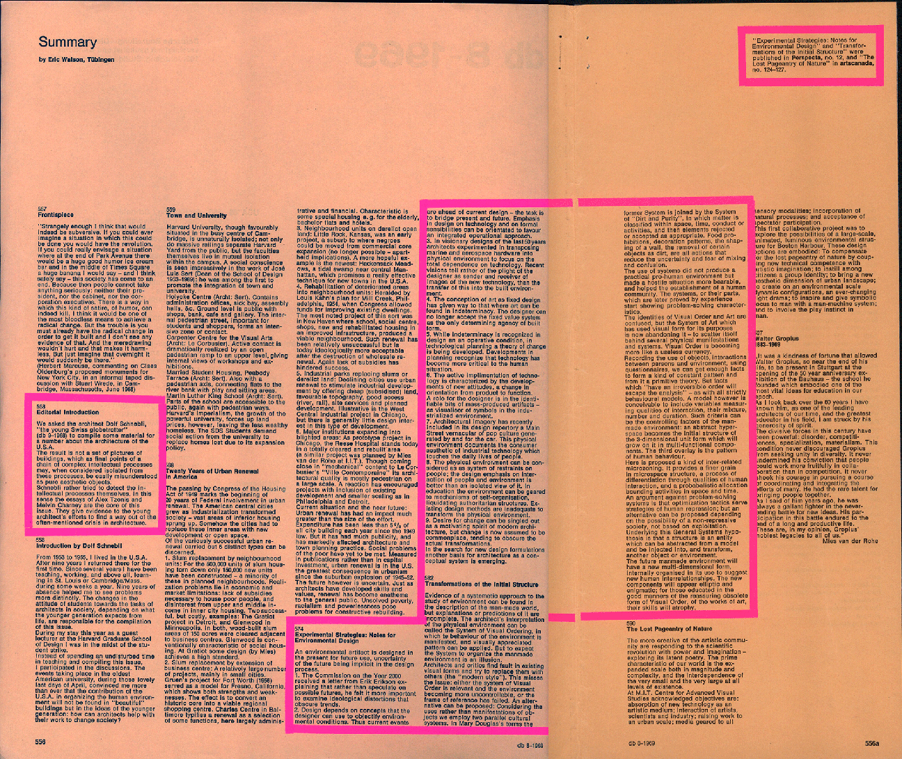 DEUTSCHE BAUZEITUNG Aug 1969 - trans