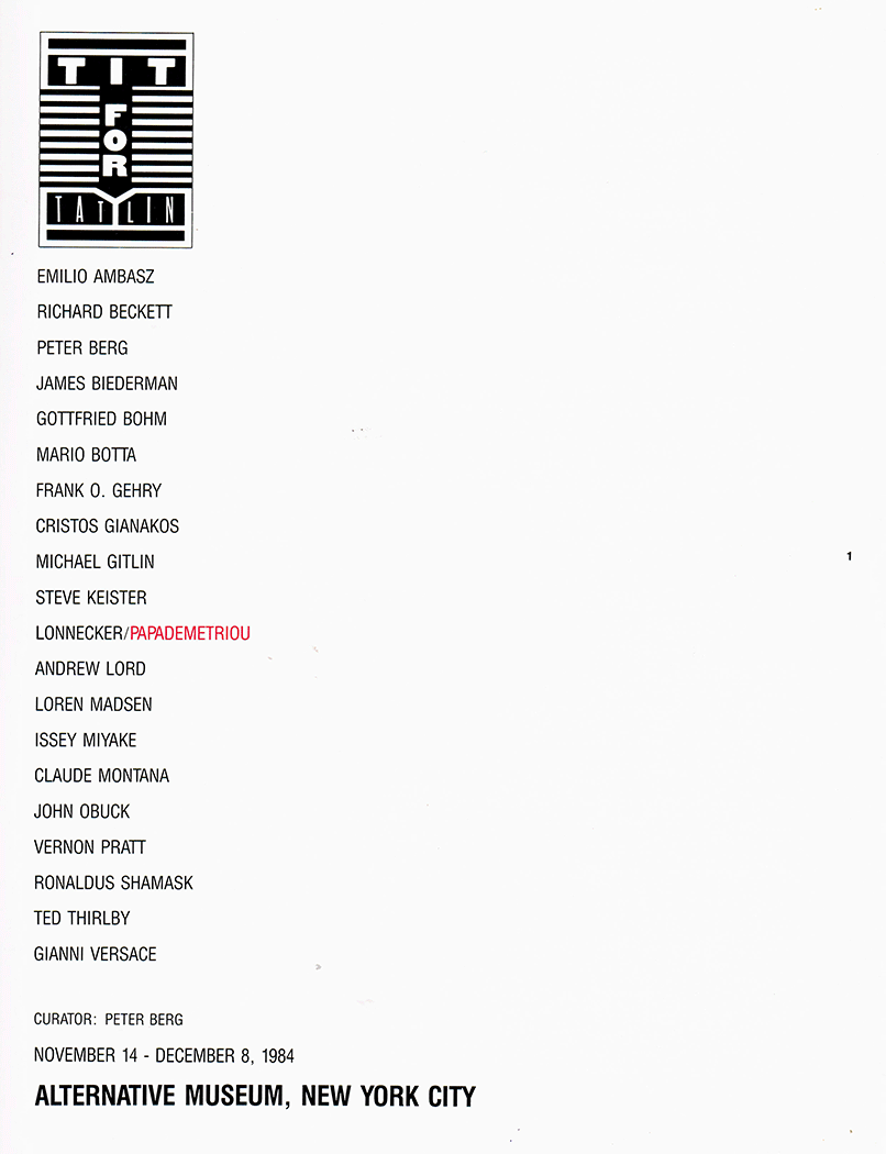 Tit-for-Tatlin-Participants