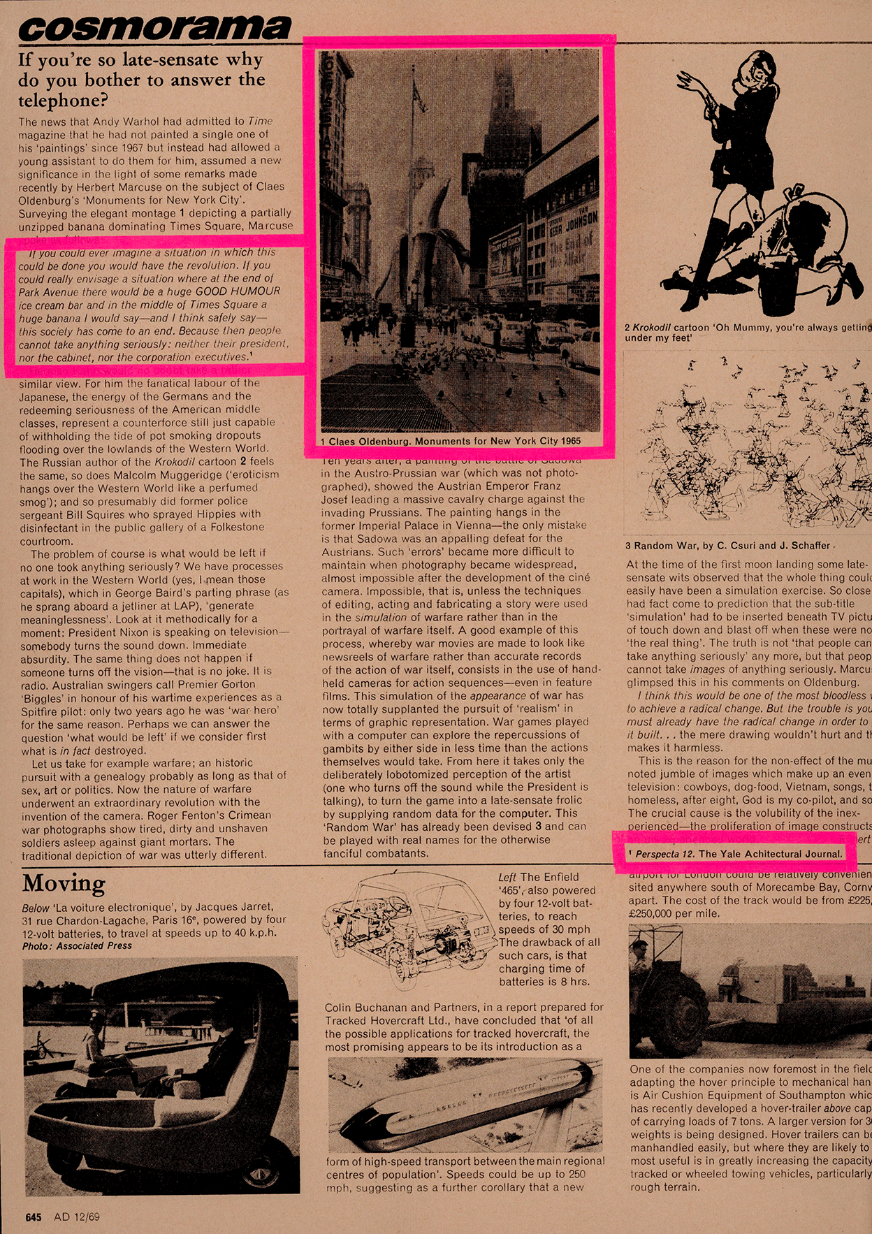 AD Dec 1969 review