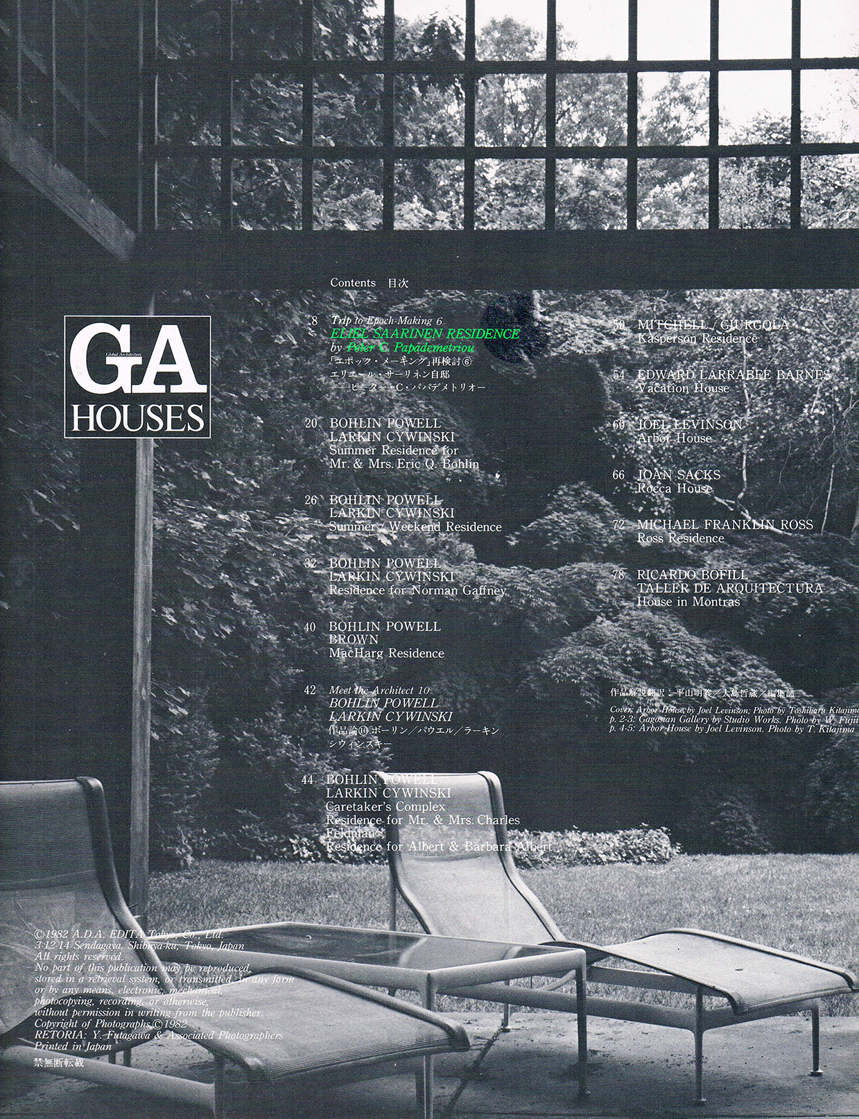 GA HOUSES 9 - Contents