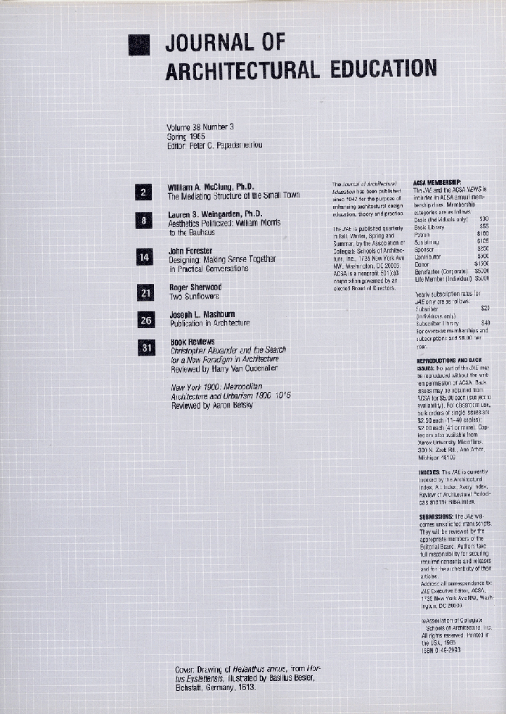 JAE V38-N3 CONTENTS 