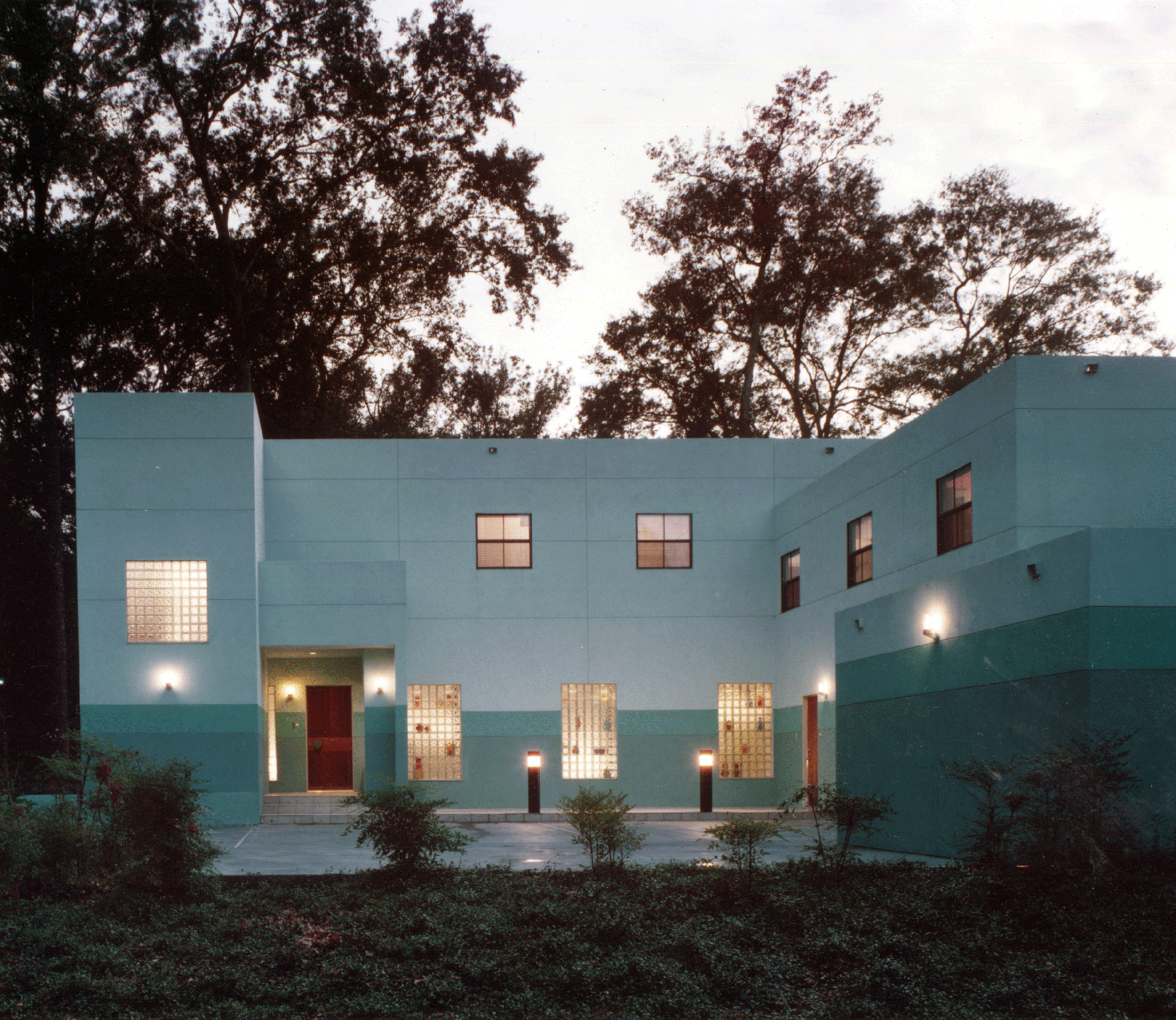 Exterior - Entry night