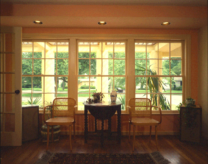 Centered columns + framed view