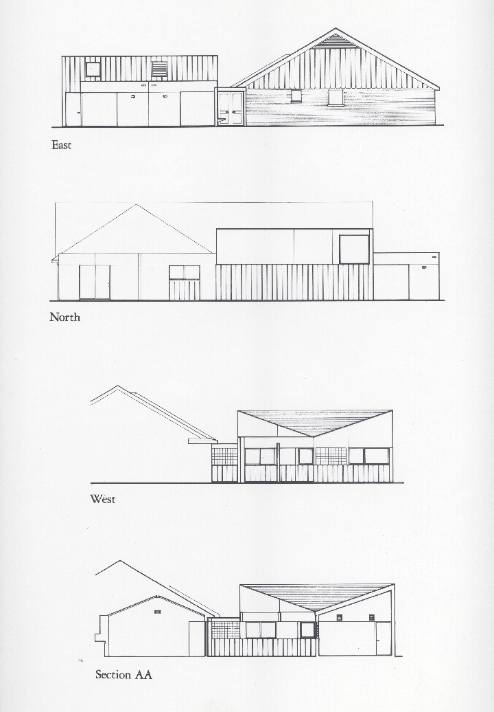 Elevations + Section