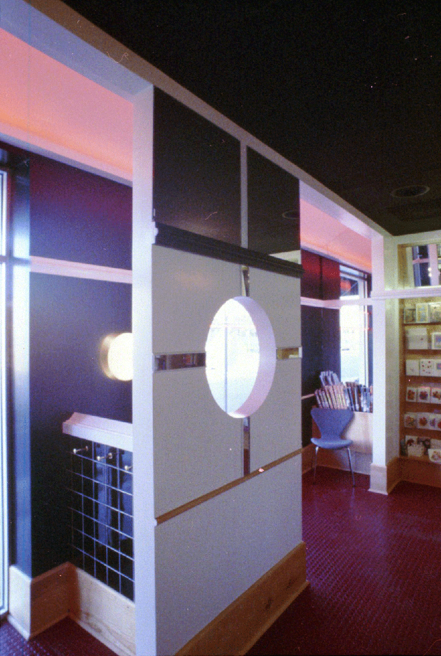 STOREFRONT - oblique Entry 'slot' 