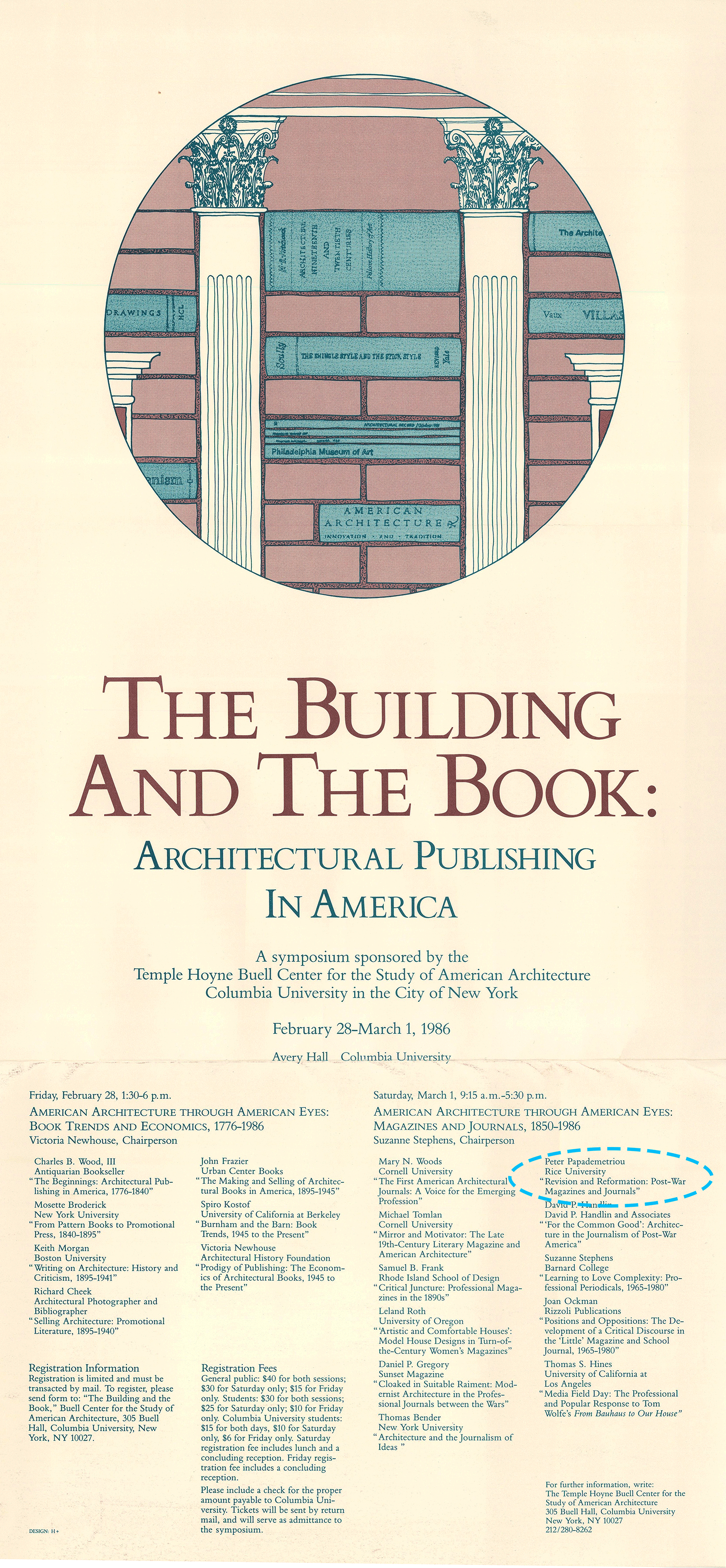 Architectural Publishing - 1986