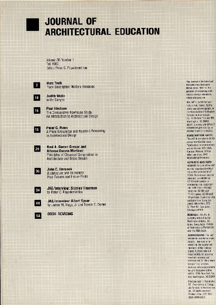 JAE V36-N1 CONTENTS