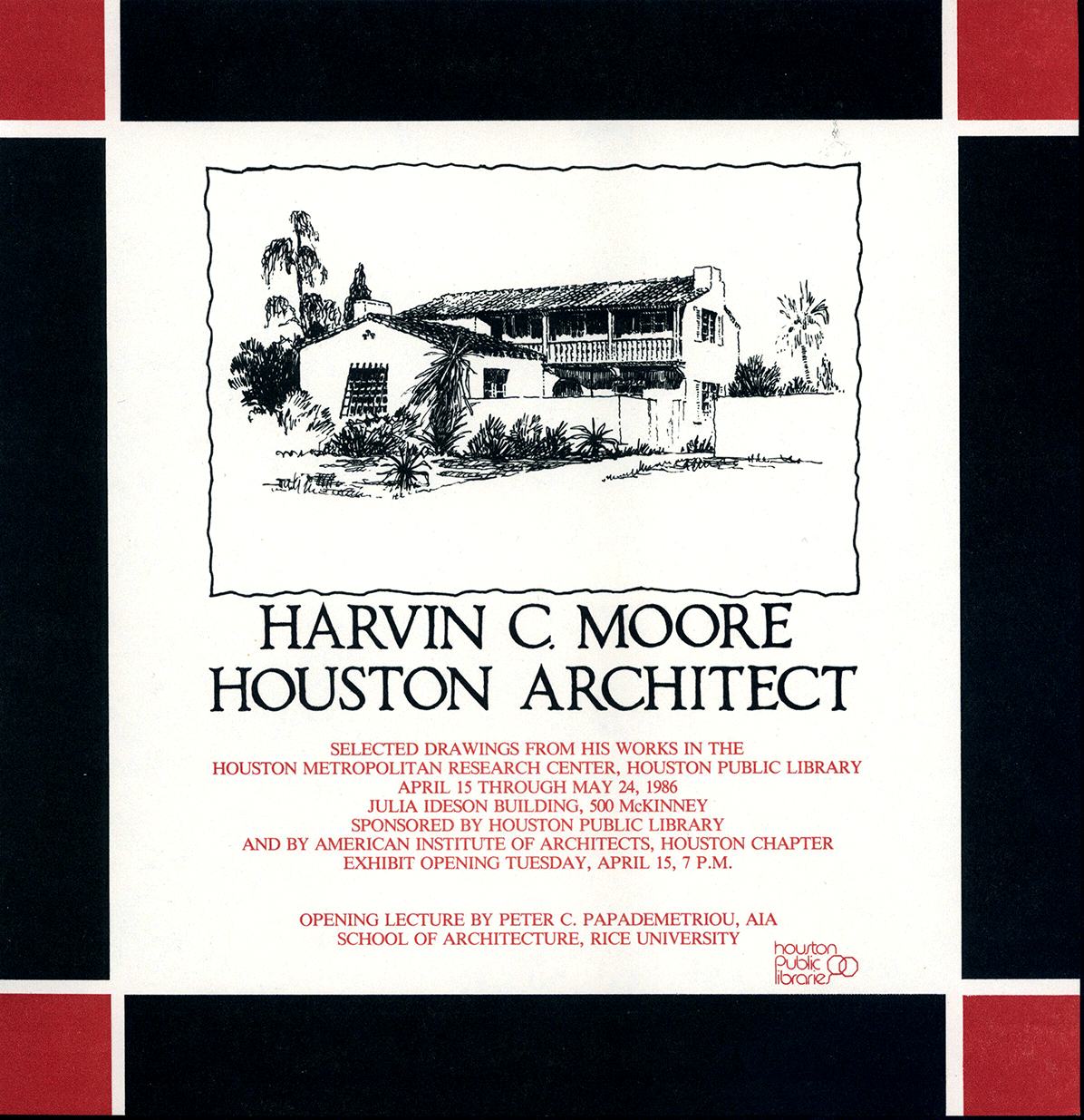 HARWIN C. MOORE - Flyer