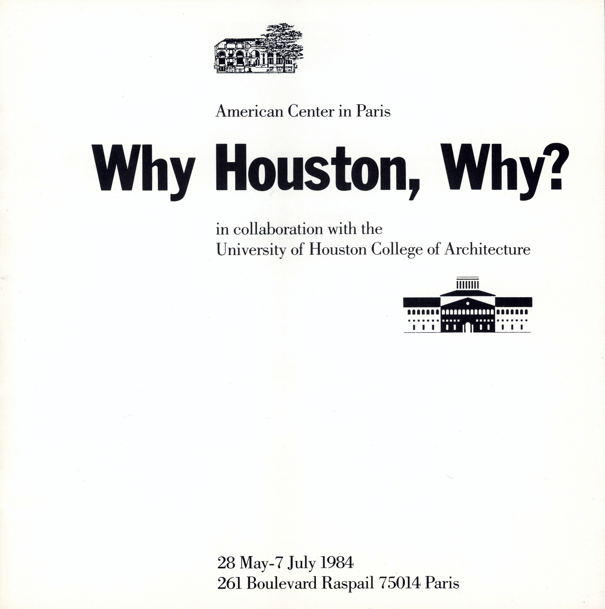 Why Houston, Why?