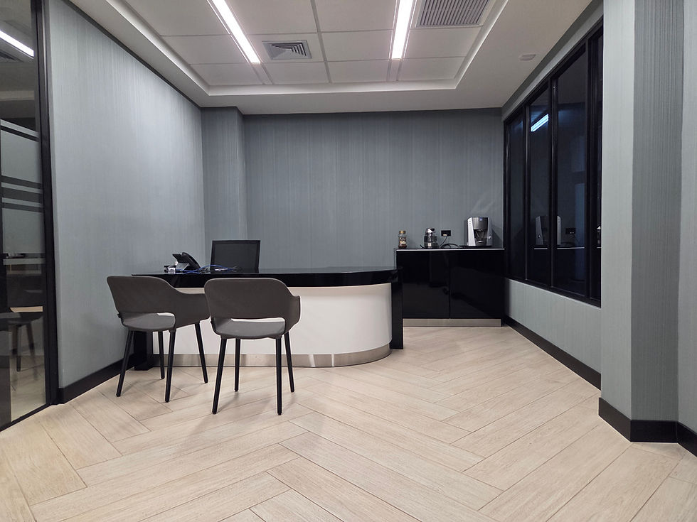 Remodelación de oficinas en Panamá por Ingenior.