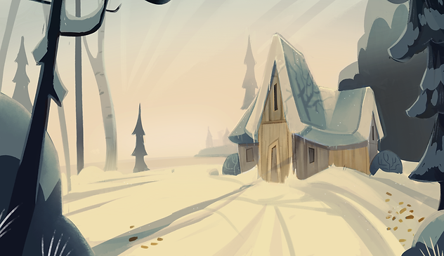 klaus inspired environment painting