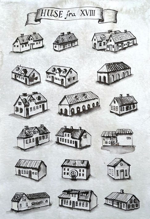 Fragment of an ink drawn image