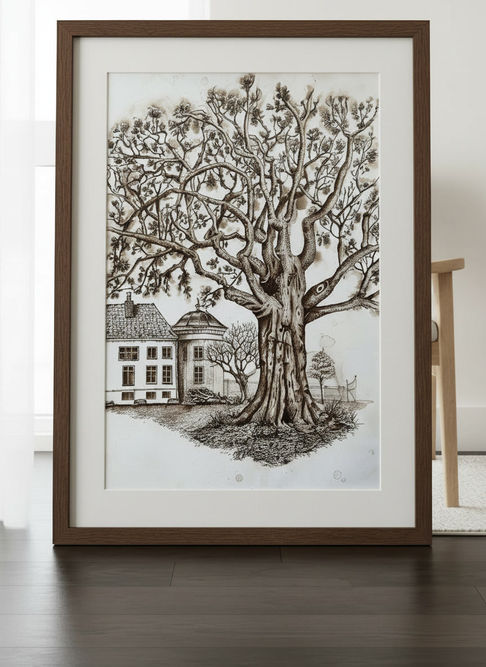 Plane Tree by the Halsnæs Kunstmuseum